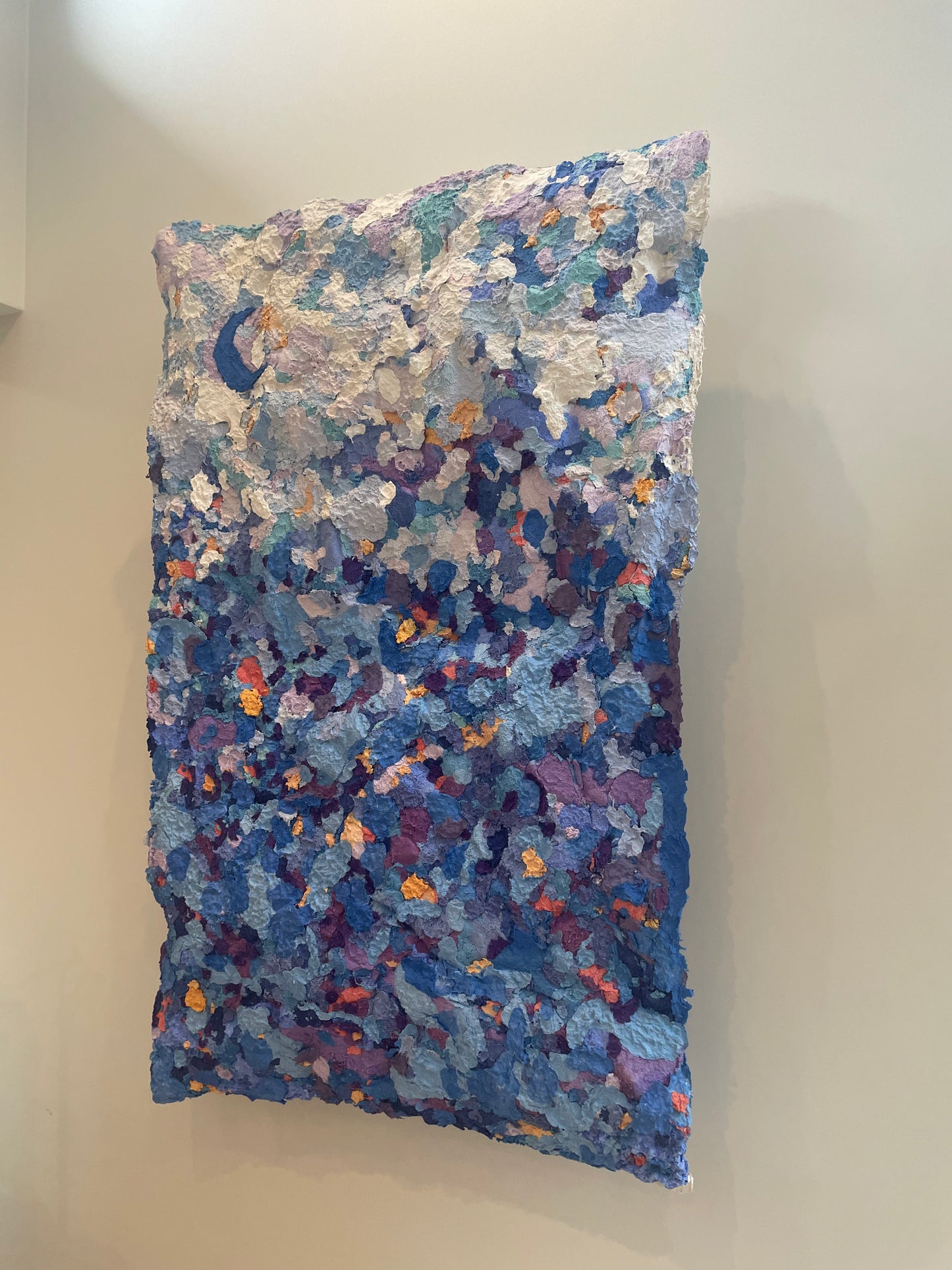 Blue Sky Paper Tapestry